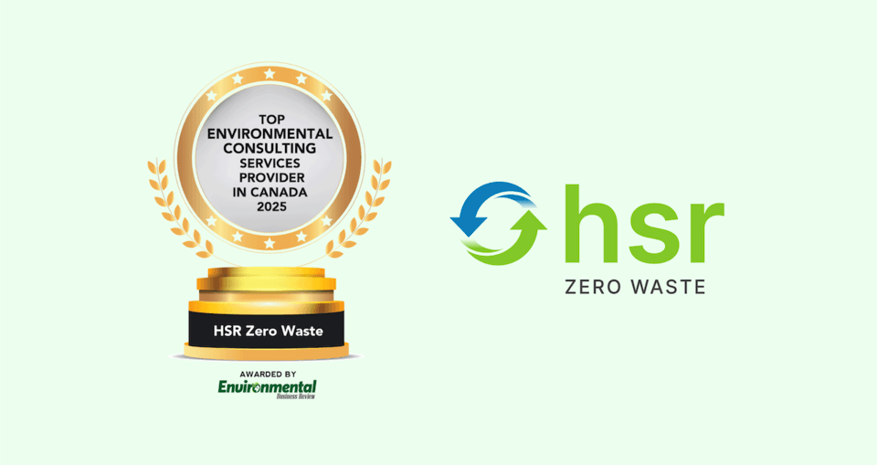 HSR Zero Waste Named Top Environmental Consulting Services Provider in Canada 2025