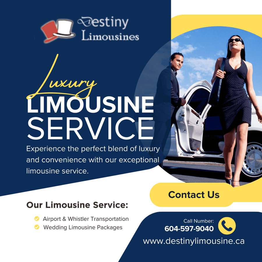 Destiny Limousine Launches Premium YVR to Whistler Service to Meet Growing Tourism Demand