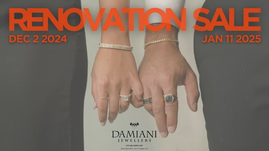 Damiani Jewellers Launches Major Renovation Sale with Up to 50% Discounts Ahead of Store Updates